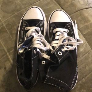 Black high top shoes